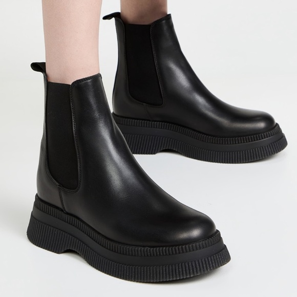 Ganni Creepers Chelsea Boot - size 36 - Picture 1 of 8